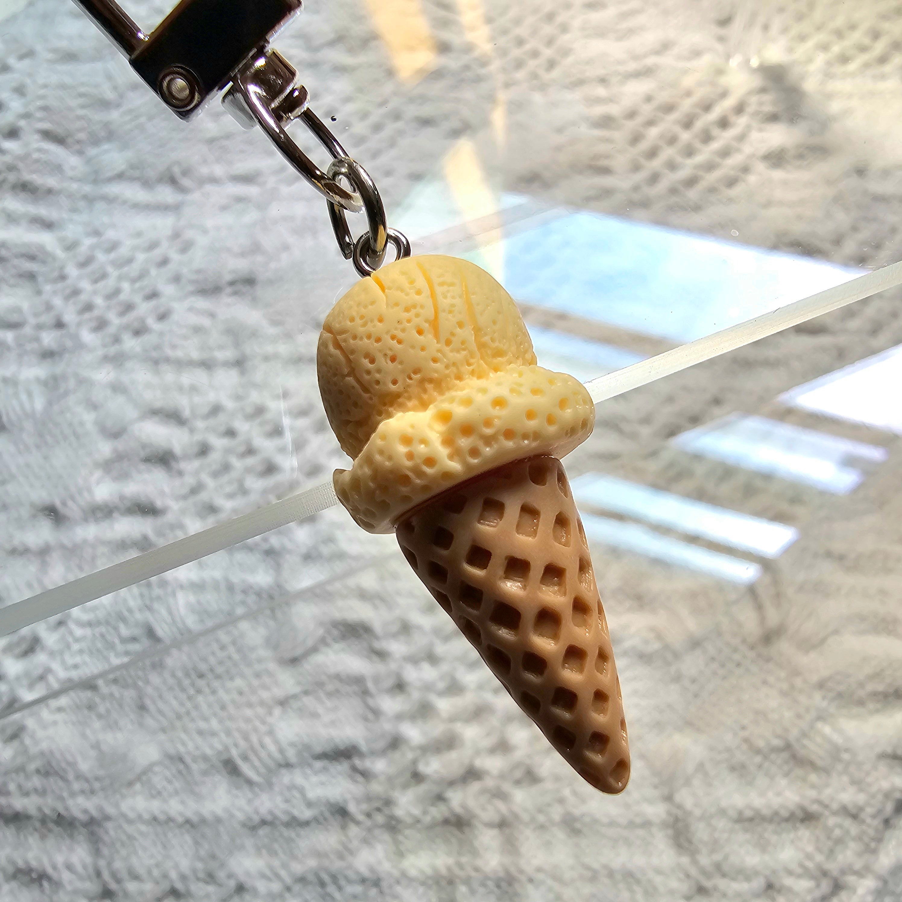 Ice Cream Charm Clips