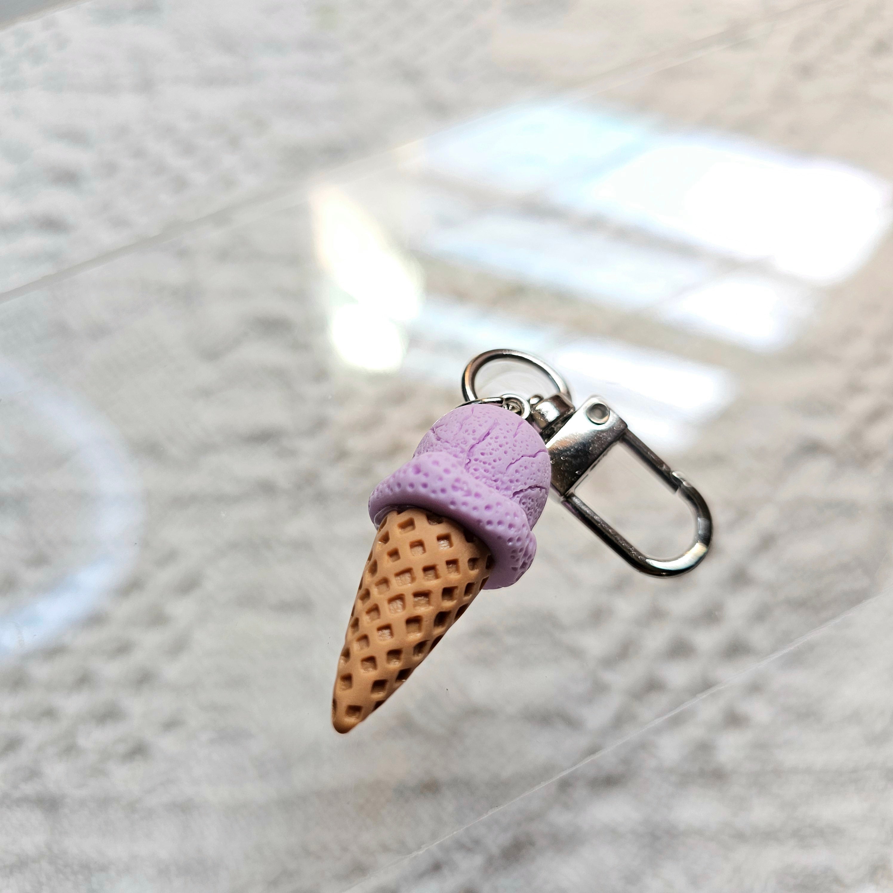 Ice Cream Charm Clips