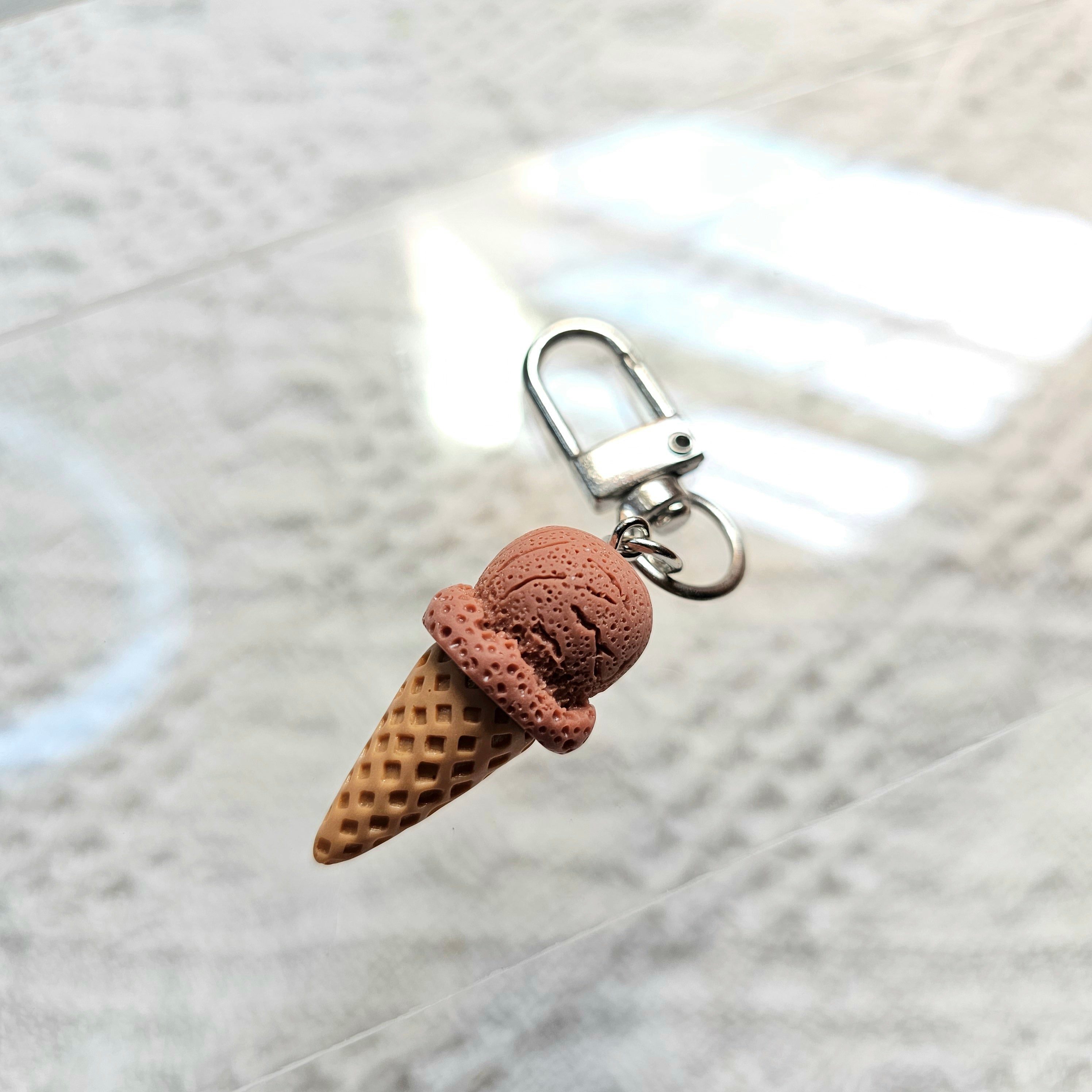 Ice Cream Charm Clips