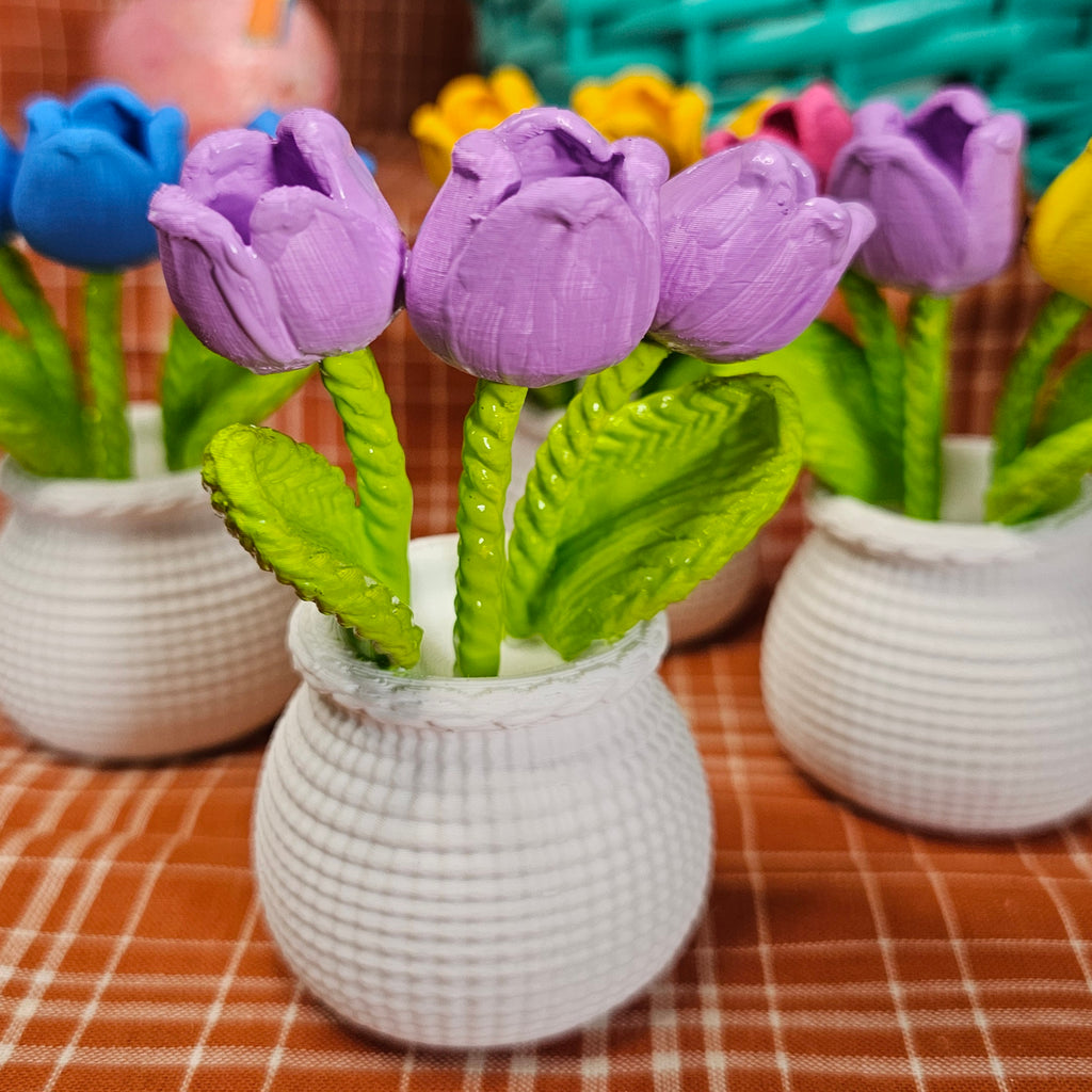 HANDPAINTED TULIPS